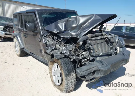 2019 Jeep Wrangler Unlimited Sport S 4X4 z USA, uszkodzony, nr VIN 1C4HJXDG8KW568898